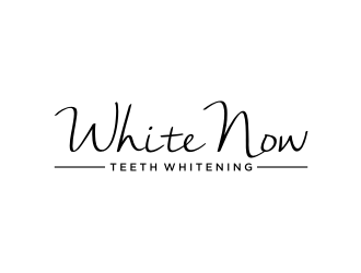 WhiteNow Teeth Whitening  logo design by nurul_rizkon