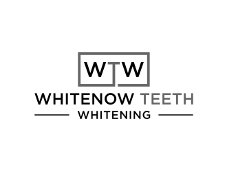 WhiteNow Teeth Whitening  logo design by asyqh