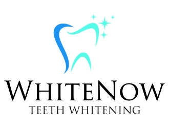 WhiteNow Teeth Whitening  logo design by jetzu