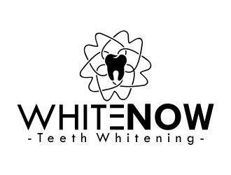 WhiteNow Teeth Whitening  logo design by ChilmiFahruzi