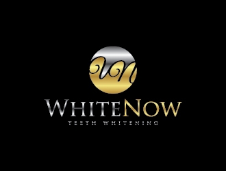 WhiteNow Teeth Whitening  logo design by GRB Studio