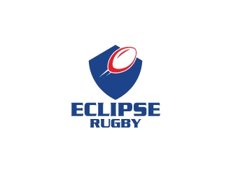 Eclipse Rugby logo design by artbitin