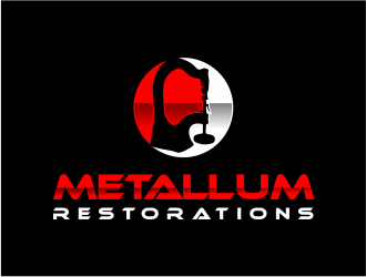 Metallum Restorations logo design by Girly