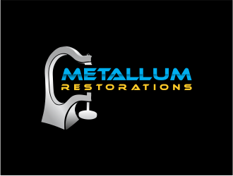 Metallum Restorations logo design by Girly
