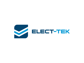 Elect-Tek logo design by pencilhand