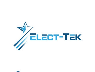 Elect-Tek logo design by Erasedink