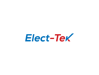 Elect-Tek logo design by pencilhand