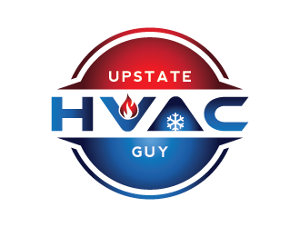 Upstate HVAC Guy logo design by Thoks