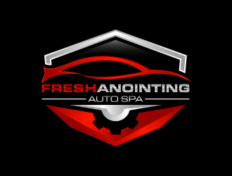 Fresh Anointing Auto Spa logo design by mhala