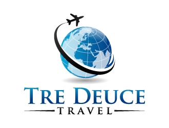 Tre Deuce Travel logo design by abss