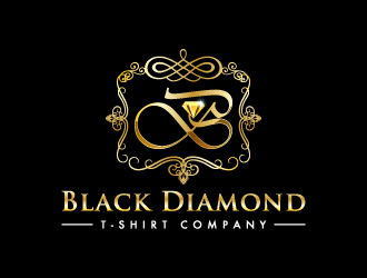 Black Diamond T-Shirt Company logo design by pencilhand