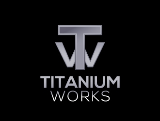 TITANIUM WORKS (business name) logo design by dshineart