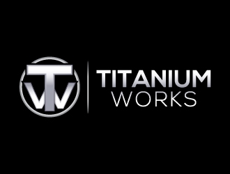 TITANIUM WORKS (business name) logo design by dshineart