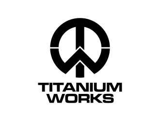 TITANIUM WORKS (business name) logo design by pakNton