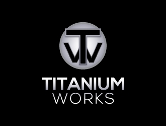 TITANIUM WORKS (business name) logo design by dshineart