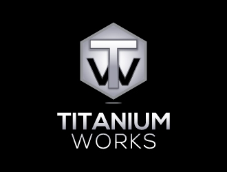 TITANIUM WORKS (business name) logo design by dshineart