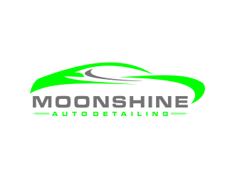 MoonShine Auto Detailing logo design concepts #1