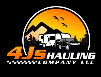 4Js HAULING COMPANY LLC logo design by abss