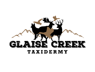 Glaise Creek Taxidermy logo design by yurie