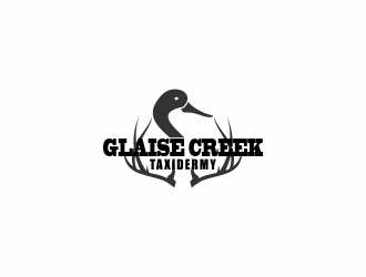 Glaise Creek Taxidermy logo design by hopee