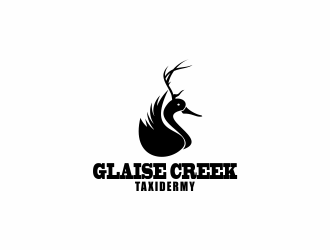 Glaise Creek Taxidermy logo design by hopee