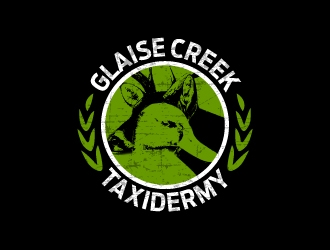 Glaise Creek Taxidermy logo design by KHAI