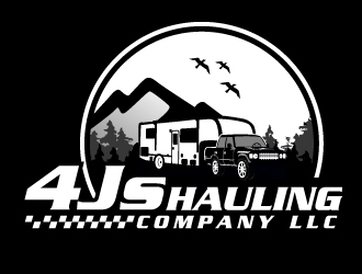 4Js HAULING COMPANY LLC logo design by abss