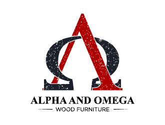 Alpha and Omega Wood Furniture logo design by torresace