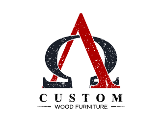 Alpha and Omega Wood Furniture logo design by torresace