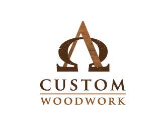 Alpha and Omega Wood Furniture logo design by Janee