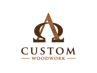 Alpha and Omega Wood Furniture logo design by Janee