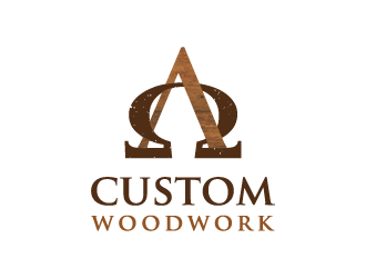 Alpha and Omega Wood Furniture logo design by Janee