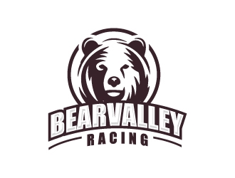 Bearvalley Racing logo design by Janee