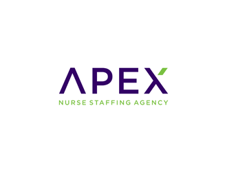 Apex Nurse Staffing Agency logo design by ndaru