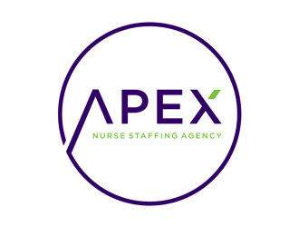 Apex Nurse Staffing Agency logo design by ndaru