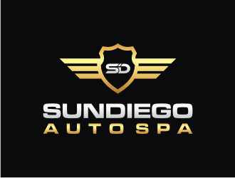 SunDiego Auto Spa logo design by mbamboex