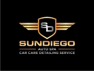 SunDiego Auto Spa logo design by GemahRipah