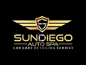 SunDiego Auto Spa logo design by giphone