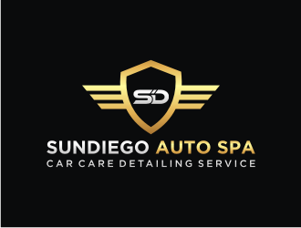 SunDiego Auto Spa logo design by mbamboex