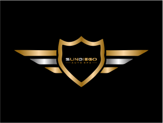 SunDiego Auto Spa logo design by Girly