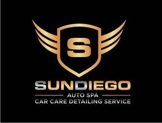 SunDiego Auto Spa logo design by GemahRipah
