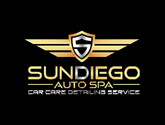 SunDiego Auto Spa logo design by giphone