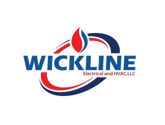 Wickline Electrical and HVAC,LLC  logo design by pixelour