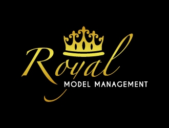 Royal Model Management  logo design by akilis13
