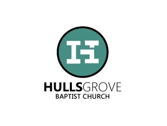 Hulls Grove Baptist Church logo design by pixelour