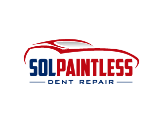 Sol Paintless Dent Repair logo design by pencilhand