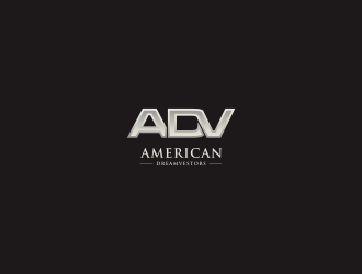 ADV - AmericanDreamVestors logo design by Naan8
