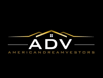 ADV - AmericanDreamVestors logo design by ElonStark