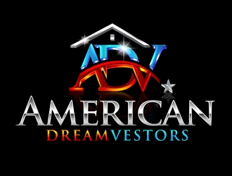 ADV - AmericanDreamVestors logo design by DreamLogoDesign
