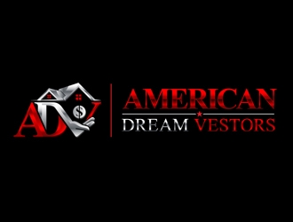 ADV - AmericanDreamVestors logo design by DreamLogoDesign